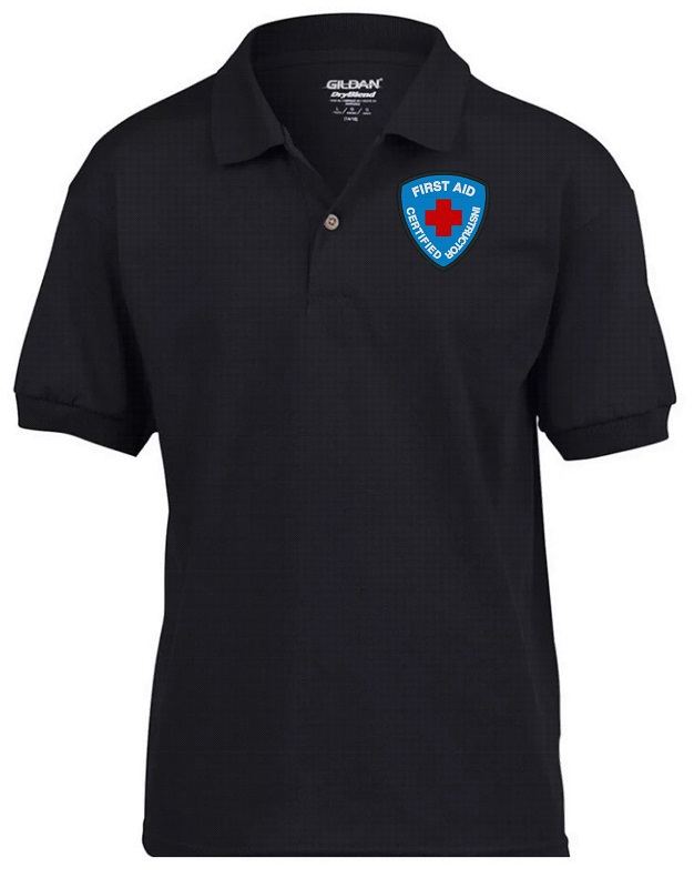 First Aid Certified Instructor Polo (image for) First Aid Certified Instructor Polo